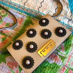 zac posen bag ivory pearl